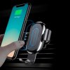 eng pl Baseus Wireless Charger Gravity Car Mount Phone Bracket Air Vent Holder Qi Charger black WXYL 01 37966 5