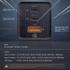 eng pl Baseus GaN fast wall charger PPS 65W USB 2x USB Typ C Quick Charge 3 0 Power Delivery SCP FCP AFC gallium nitride black CCGAN B01 56949 24