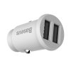 eng pl Baseus Grain Car Charger Mini Universal Smart Car Charger 2x USB 3 1A white CCALL ML02 44601 5