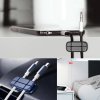 eng pl Baseus Cross Peas self adhesive Cable Organizer Cable Clip black 26180 4