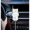 eng pm Dudao Gravity Wireless Charger 10W Car Mount Phone Bracket Air Vent Holder Qi Charger black F3Plus black 55651 9