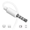 eng pl Dudao Lateral Earphones Earbuds Headphones with Remote Control white X10S white 55661 11