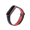 eng pl Replacment band strap for Xiaomi Mi Band 4 Mi Band 3 Dots black red 54237 3