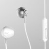 eng pl Remax RM 711 Earphones Earbuds Headphones with Remote Control and Microphone silver 46199 10