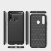 eng pl Carbon Case Flexible Cover TPU Case for Huawei Honor 20 Lite black 51826 4