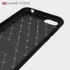 Matný carbon styl kryt na Huawei y5 2018 2