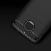 Carbon Case Flexible Cover TPU Case for Motorola Moto G5S black 7