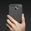 eng pl Carbon Case Flexible Cover TPU Case for Samsung Galaxy J6 Plus 2018 J610 black 45518 2