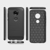 eng pl Carbon Case Flexible Cover TPU Case for Motorola Moto G7 Play black 48414 6