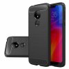 eng pl Carbon Case Flexible Cover TPU Case for Motorola Moto G7 Power black 48416 1 (1)