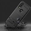 eng pl Carbon Case Flexible Cover TPU Case for Motorola One Vision black 52073 3