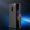 eng pl Carbon Case Flexible Cover TPU Case for Sony Xperia 1 black 48053 4