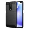 eng pl Carbon Case Flexible Cover TPU Case for Xiaomi Redmi K30 black 56803 1