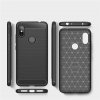 eng pl Carbon Case Flexible Cover TPU Case for Xiaomi Redmi Note 6 Pro black 45514 5