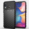 eng pl Thunder Case Flexible Tough Rugged Cover TPU Case for Samsung Galaxy A20e black 56360 1