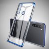 eng pl Clear Color Case Gel TPU Electroplating frame Cover for Motorola G8 Plus blue 59871 4