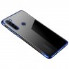 eng pl Clear Color Case Gel TPU Electroplating frame Cover for Motorola G8 Plus blue 59871 17
