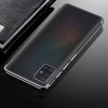 eng pl Clear Color Case Gel TPU Electroplating frame Cover for Samsung Galaxy A51 black 59833 1