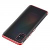 eng pl Clear Color Case Gel TPU Electroplating frame Cover for Samsung Galaxy A51 red 59835 14