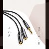 eng pl Ugreen 3 5 mm mini jack AUX splitter adapter cable 25cm black 20816 57415 3