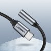 eng pl Ugreen 3 5 mm mini jack to USB Type C headphone adapter 10cm gray 30632 57318 8
