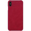 eng pl Nillkin Qin original leather case cover for iPhone XS Max red 44627 2