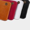 eng pl Nillkin Qin original leather case cover for iPhone XS Max red 44627 5