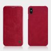 eng pl Nillkin Qin original leather case cover for iPhone XS Max red 44627 15