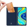 eng pl DUX DUCIS Skin Pro Bookcase type case for Xiaomi Redmi Note 9 Pro Redmi Note 9S blue 59980 2