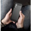 pol pl Carbon Case elastyczne etui pokrowiec Samsung Galaxy A32 czarny 67634 3