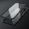 eng pl Wozinsky Full Magnetic Case Full Body Front and Back Cover tempered glass for iPhone XS Max black transparent 48518 18