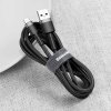 eng pl Baseus Cafule Cable Durable Nylon Braided Wire USB USB C QC3 0 3A 0 5M black grey CATKLF AG1 46794 4
