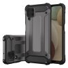 eng pl Hybrid Armor Case Tough Rugged Cover for Samsung Galaxy A12 black 66667 2