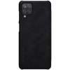 eng pl Nillkin Qin original leather case cover for Samsung Galaxy A12 black 67563 2