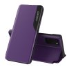 eng pl Eco Leather View Case elegant bookcase type case with kickstand for Samsung Galaxy A52 5G purple 67215 1