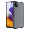eng pl Dux Ducis Fino case covered with nylon material for Samsung Galaxy A22 5G gray 72329 1