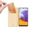 eng pl Dux Ducis Skin Pro Bookcase type case for Samsung Galaxy A22 5G golden 72331 2