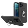 eng pl Ring Case silicone case with finger grip and stand for iPhone SE 2020 iPhone 8 iPhone 7 black 75625 1