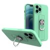eng pl Ring Case silicone case with finger grip and stand for iPhone SE 2020 iPhone 8 iPhone 7 mint 75630 1