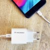 eng pl Wozinsky Quick Charger Adapter EU Wall Charger USB Type C Power Delivery 20W USB Type C Lightning charging data cable 1m white 69889 3