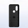 eng pl Carbon Case Flexible Cover TPU Case for Motorola One Vision black 52073 6