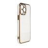 eng pl Lighting Color Case for Samsung Galaxy A53 5G gold frame gel cover white 96193 2