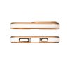 eng pl Lighting Color Case for Samsung Galaxy A53 5G gold frame gel cover white 96193 3