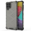 eng pl Honeycomb case armored cover with a gel frame for Samsung Galaxy M53 5G black 96388 1