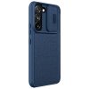 eng pl Nillkin Qin Cloth Pro Case Case For Samsung Galaxy S22 S22 Plus Camera Protector Holster Cover Flip Cover Blue 106524 5