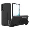 eng pl Wozinsky Kickstand Case silicone stand cover for Samsung Galaxy S22 black 90120 1