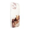 eng pl Marble Case for Xiaomi Redmi Note 11 Gel Cover Marble Brown 96282 2
