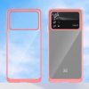eng pl Outer Space Case Xiaomi Poco X4 Pro 5G cover with a flexible frame red 106605 8