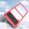 eng pl Outer Space Case for Samsung Galaxy Z Flip 3 cover with a flexible frame red 106616 3