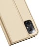 eng pl Dux Ducis Skin Pro Case For Xiaomi Redmi Note 11E Redmi 10 5G Redmi 10 Prime 5G Poco M4 5G Cover Flip Card Wallet Stand Gold 120245 3